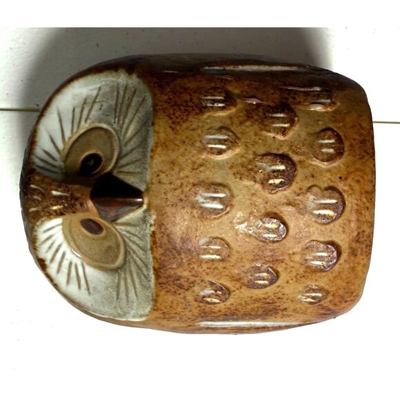 Vintage MCM Ceramic Owl Figurine - Picture 3 of 6